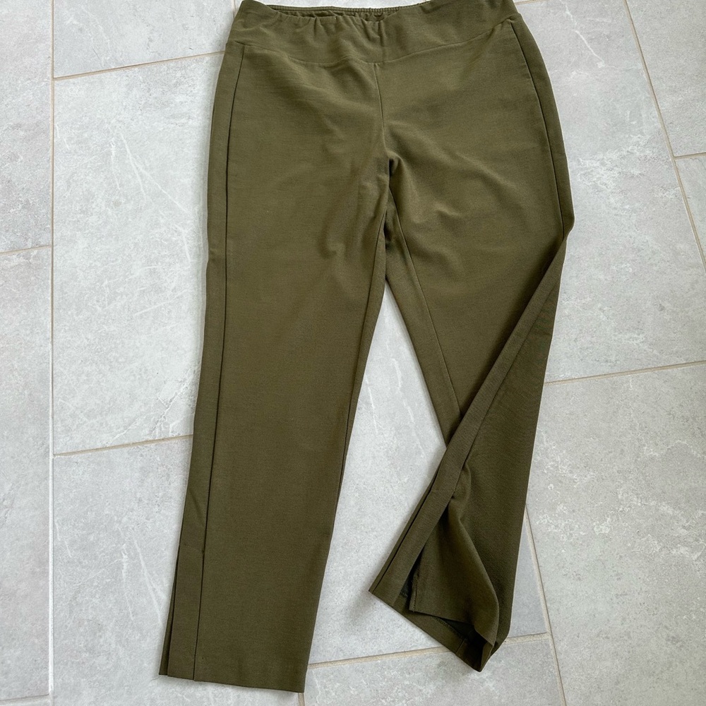 Eileen Fisher knit pull on slacks